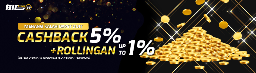 Cashback Plus Rollingan Slot